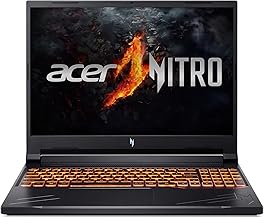 Nitro V Gaming Laptop | AMD Ryzen 7 8845HS Octa-Core AI Capable Processor | NVIDIA GeForce RTX 4060 GPU | 16" WUXGA IPS 165Hz Display | 16GB DDR5 | 1TB Gen 4 SSD | Wi-Fi 6E | ANV16-41-R5J0