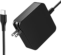 Sponsored Ad - 65W USB C Power Adapter, Fiattigear Type C Power PD Wall Fast Charger Compatible with MacBook HP Chromebook Spectre ASUS Lenovo Huawei Matebook Acer Samsung Smart Phones Chromebook Char