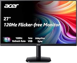 Sponsored Ad - acer KB272 G0bi 27" IPS Full HD (1920 x 1080) Gaming Office Monitor | Adaptive-Sync Support (FreeSync Compatible) | Up to 120Hz Refresh | 1ms (VRB) | sRGB 99% | Tilt | HDMI & VGA Ports 