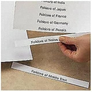 Label Insert, 8 1/2x11, White, PK50