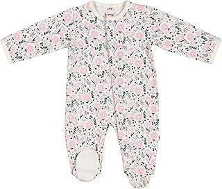 Magnetic Me 100% Organic Cotton Magnetic Baby Footie Pajamas | Super Soft Cotton Fabric | Available in PRE - 24M