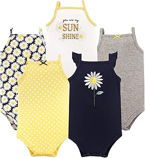 Unisex Baby Cotton Sleeveless Bodysuits