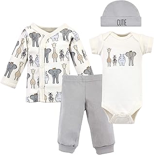Unisex Baby Preemie Layette Set 4-Piece