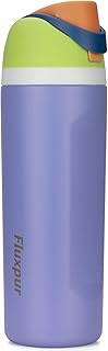 Sponsored Ad - Insulated Water Bottle Sports Stainless Steel Water Bottle with Straw Travel Leakproof,16 Oz,Purple 10