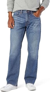 Mens Relaxed Fit Flex Jeans (Available in Big & Tall)