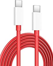 USB C to USB C Cable 3.3ft for OnePlus 10T Nord 2T 5G 9 8T, 100W Max SUPERVOOC 80W Fast Charging Data Transfer Car Charger USBC Cord Type C Wire for Samsung Galaxy Android Tablets Laptops Red