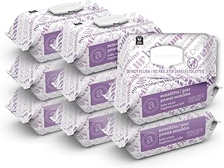 Baby Wipes, Sensitive, 810 Count, Flip-Top Packs, Pack of 9