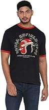 Men's 1901 T-Shirt - Black Premium Casual Biker Tee Comfortable Motorcycle Shirt for Men Vintage-Inspired Graphic Top for Riding (Medium)