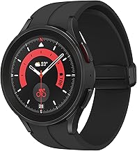 SAMSUNG Galaxy Watch 5 Pro 45mm Bluetooth Smartwatch w/Body, Health, Fitness and Sleep Tracker, Black (Renewed)