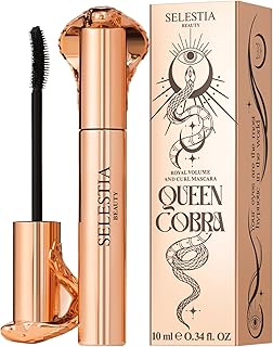 Sponsored Ad - Black Mascara Queen Cobra – Volumizing, Curling, Lengthening – Soft Brush for Smooth Application – Long-Lasting & Weather-Proof – 0.34 fl.oz. - Made in Italy