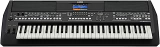 Sponsored Ad - 61-Key Arranger Keyboard, Multiple Styles and Voices, Assignable Live Control Knobs, Black PSRSX600